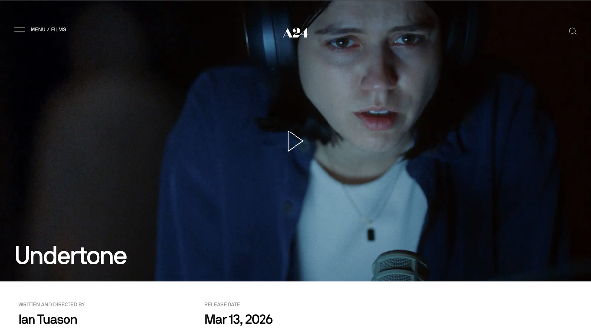 A24 Undertone artwork