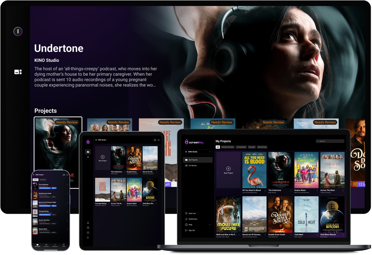 Connected TV viewing experience with ScreenKey